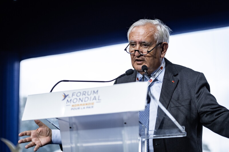 Jean-Pierre Raffarin au Forum 2023