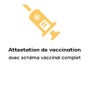 Attestation de vaccination