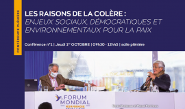L'Essentiel du Forum 2020 - Conférence Les raisons de la colère : enjeux sociaux, démocratiques et environnementaux pour la paix