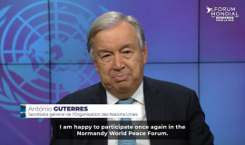 António Guterres : La gouvernance de la paix face aux nouveaux défis