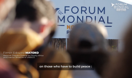 Highlights of the first day of the 2021 Normandy World Peace Forum