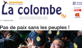 Nouvelle édition du journal des lycées "La Colombe"