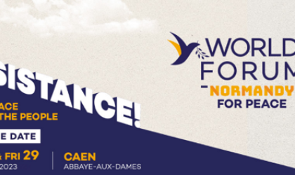 Edition 2023 du Forum mondial Normandie pour la Paix
