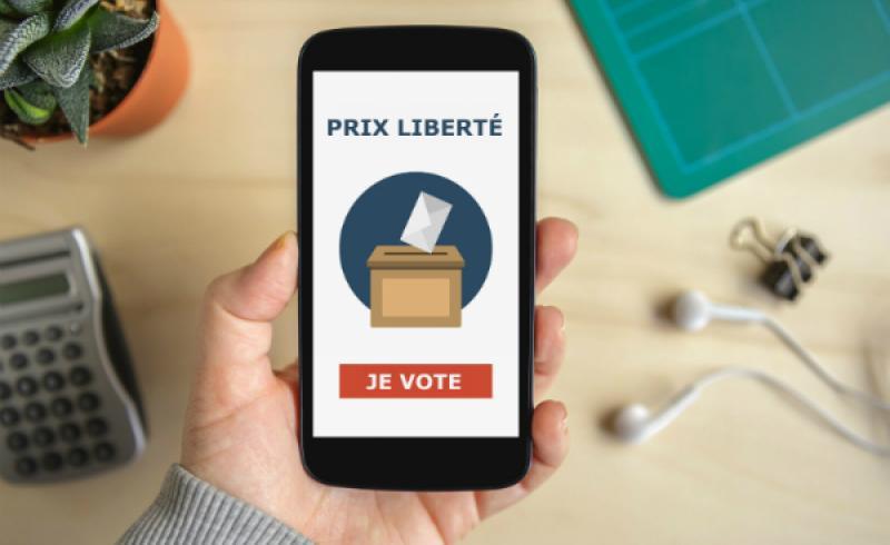 Vote en ligne Prix Liberté 2023